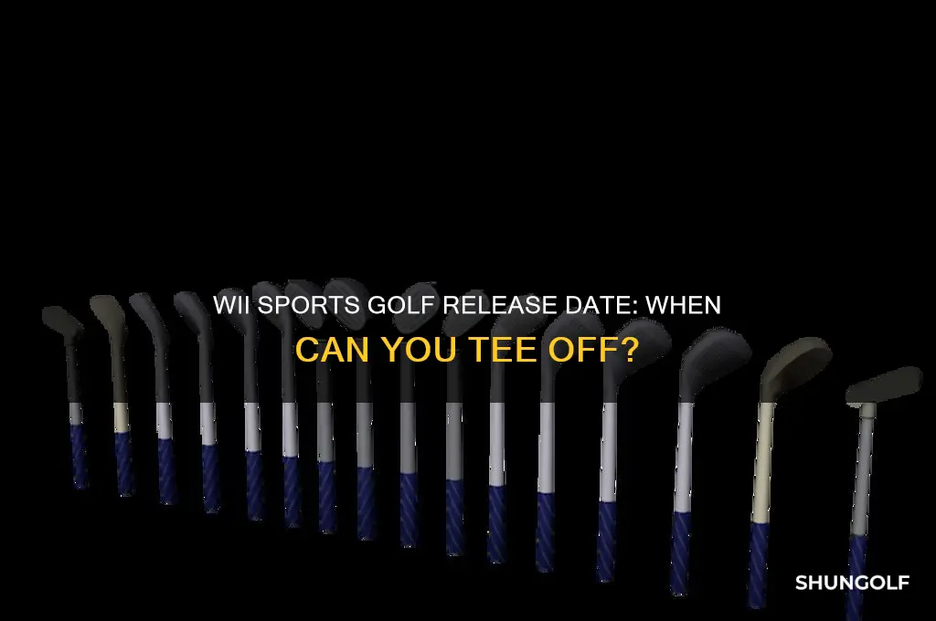 when does wii sports golf come out