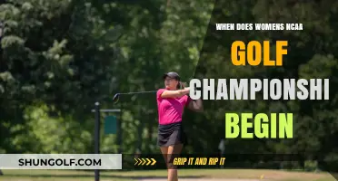 When Does the Women's NCAA Golf Championship Start?