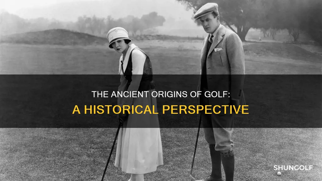 when golf invented
