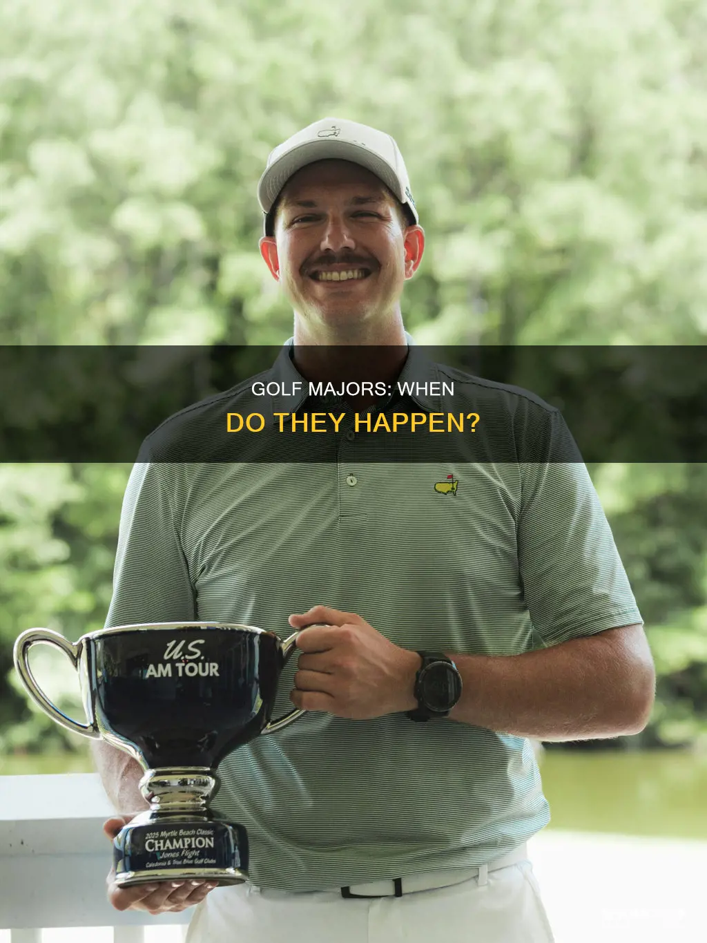 when golf majors