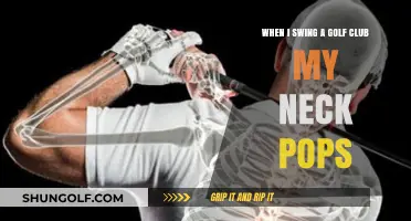 Neck Popping While Golfing: Causes, Concerns, and Solutions for Swings