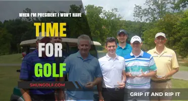 Leading with Focus: Why My Presidency Won’t Include Golf Breaks