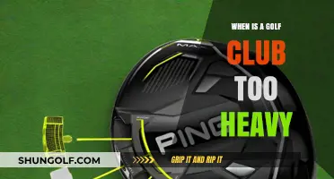 Is Your Golf Club Too Heavy? Signs and Solutions