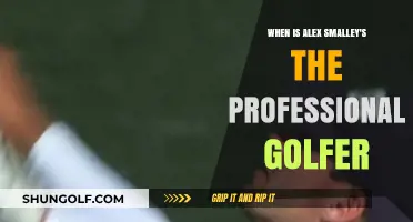 Alex Smalley's Golf Career: When Did He Turn Professional?