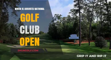 Augusta National Golf Club's Open Dates: A Comprehensive Guide