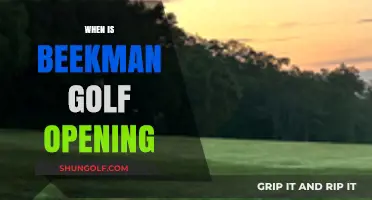 Beekman Golf Course Opening Date: What You Need to Know