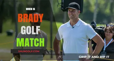Tom Brady's Golf Match: Date and Details
