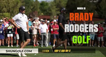 Golfing Greats: Brady & Rodgers' Tee-Off