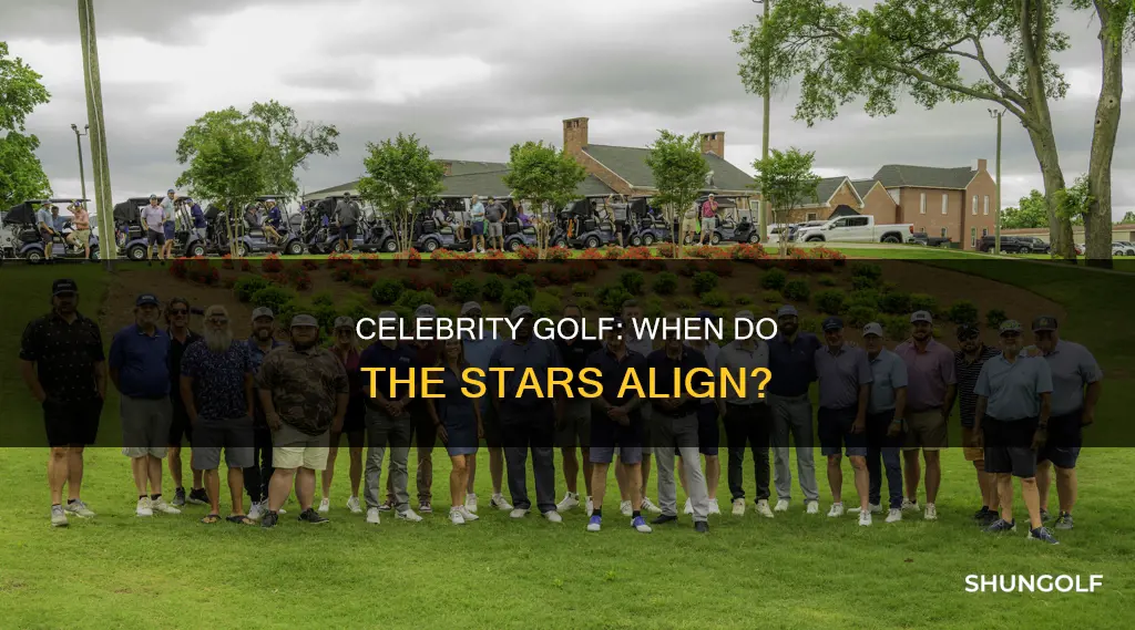 when is celebrity golf