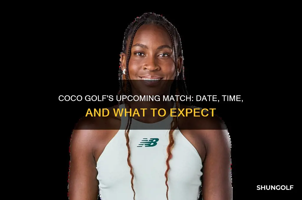 when is coco golf