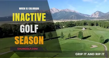 Golfing Off-Season in Colorado: When to Take a Break