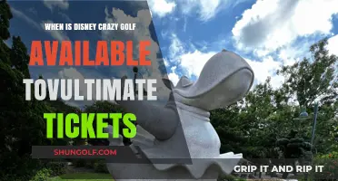 Disney Crazy Golf: Ultimate Ticket Availability Dates and Details