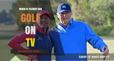 Father-Son Golf TV Schedule: When to Watch the Tournament
