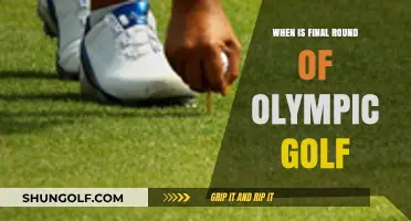 Olympic Golf Final Round Schedule: Key Dates and Details