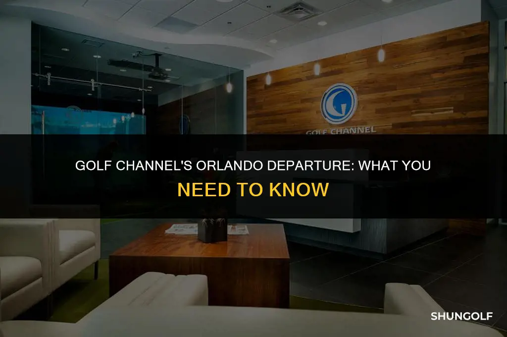 when is golf channel leaving orlando