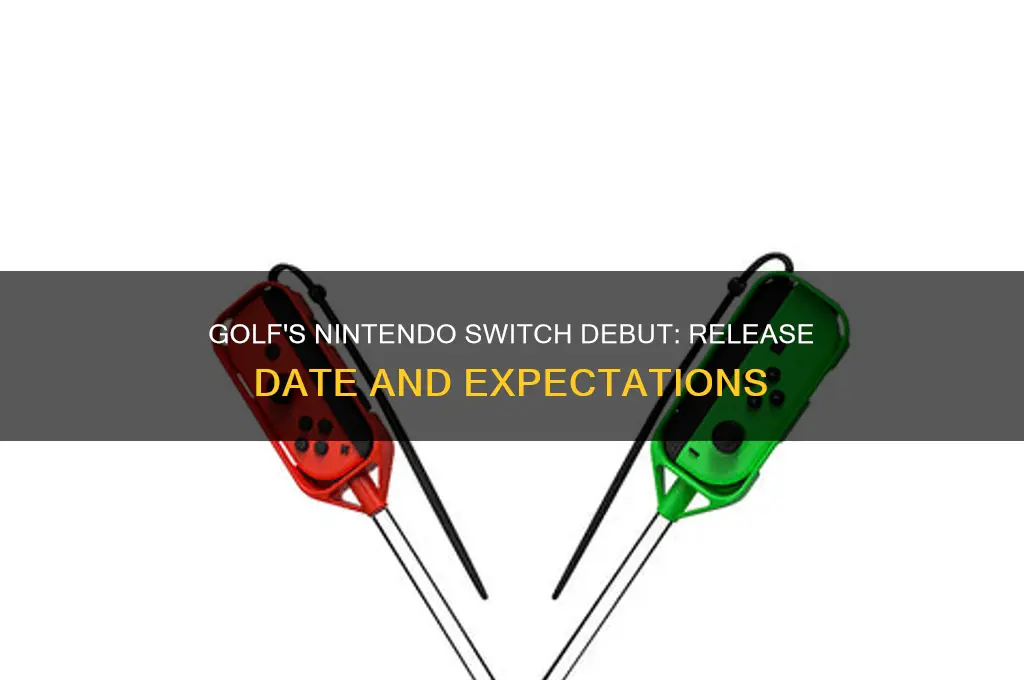 when is golf coming to nintendo sports