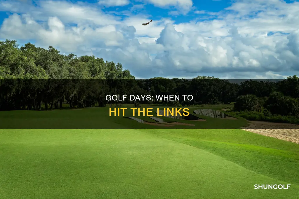 when is golf day