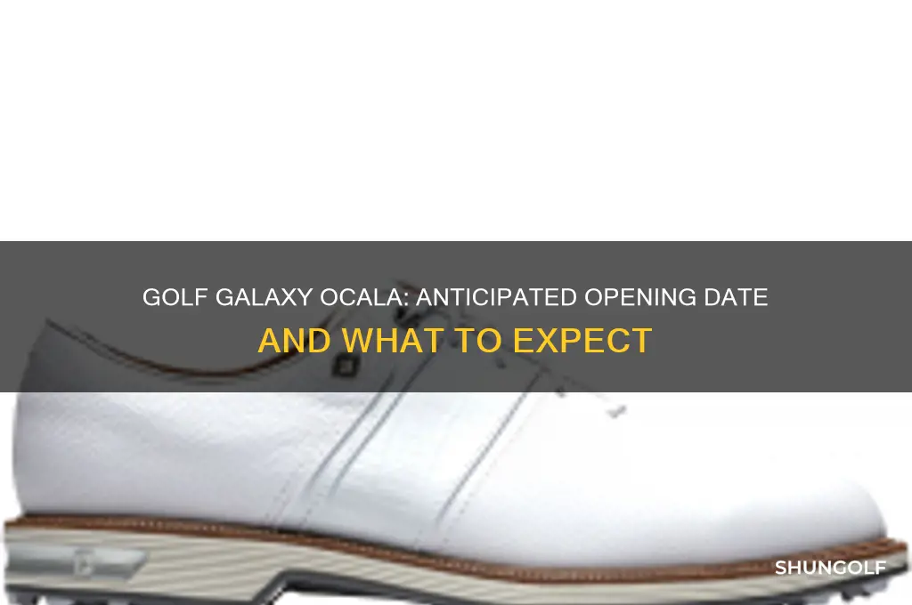 when is golf galaxy opening in ocala florida