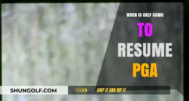 PGA Tour Resumption: When Will Golf Swing Back into Action?