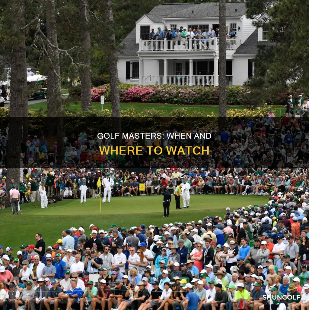 when is golf masters