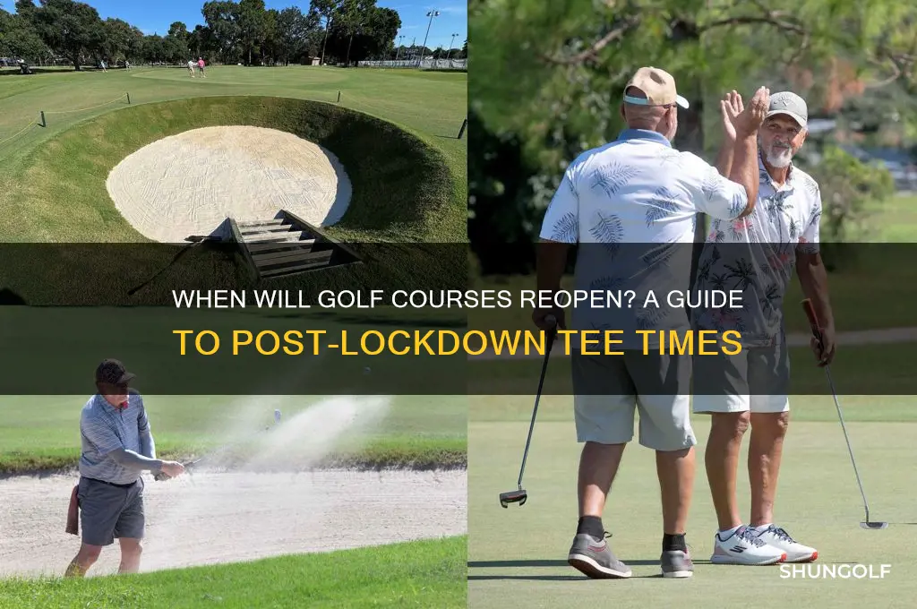 when is golf opening
