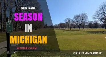 Golf Season in Michigan: When to Play?