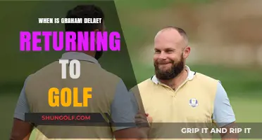 Graham DeLaet's Golf Comeback: When Will He Return to the Course?