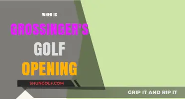 Grossinger's Golf Course Opening Date: What You Need to Know