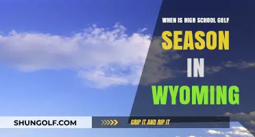 Wyoming High School Golf Season: Timing and Key Dates Explained