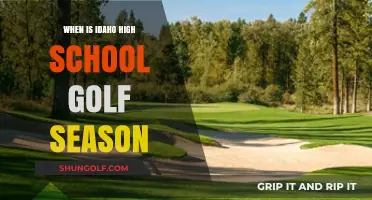 Idaho High School Golf Season: Timing and Key Dates Explained