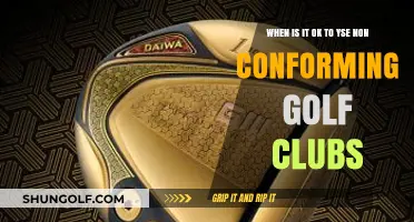 When Non-Conforming Golf Clubs Are Acceptable: A Guide