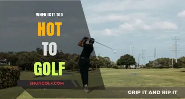 Too Hot to Swing: When Heat Makes Golfing Unbearable