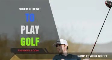 When Rain Ruins the Fairway: Too Wet to Play Golf?