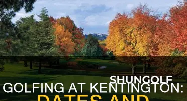 when is kentington metro park golf