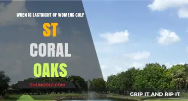 Last Night of Women's Golf at Coral Oaks: Date and Details