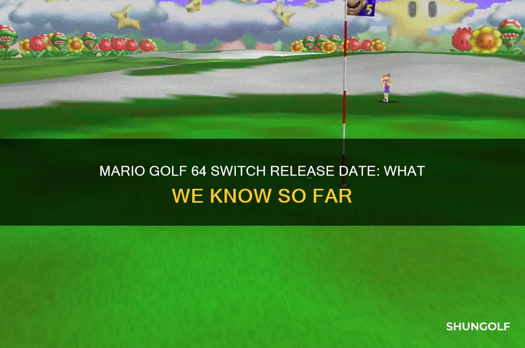 when is mario golf 64 coming to switch