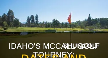 when is mccall idaho golf tourney