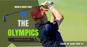 Men's Golf Returns to the Olympics: Dates and Details