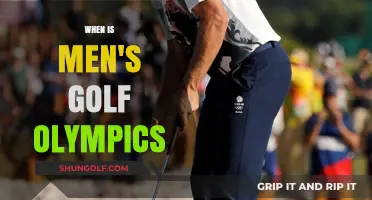 Golf Glory: Men's Olympic Competition