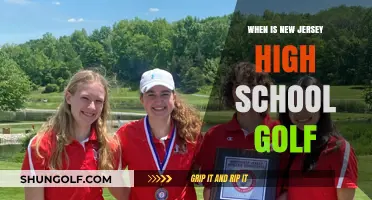 New Jersey High School Golf Season: Key Dates and Schedule