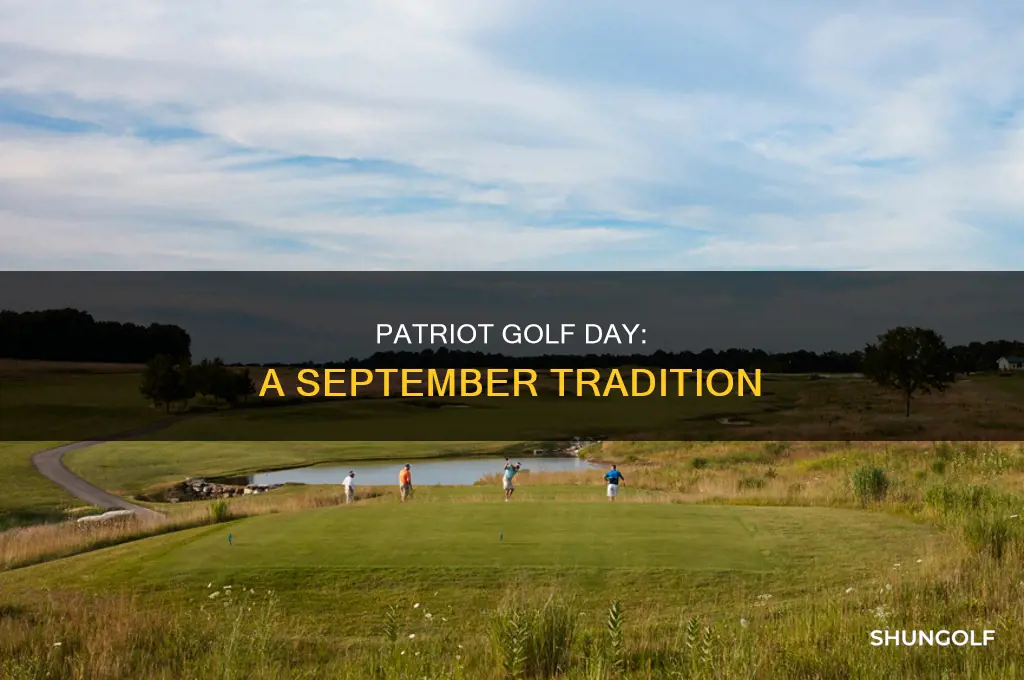 when is patriot golf day