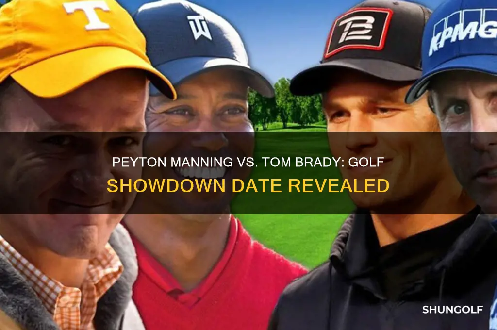 when is peyton manning tom brady golf