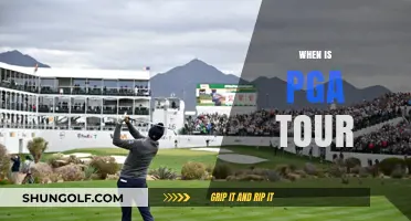 PGA Tour: Schedule, Dates, and Venues