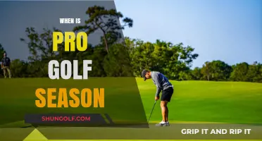 Golf Season: When Do the Pros Tee Off?