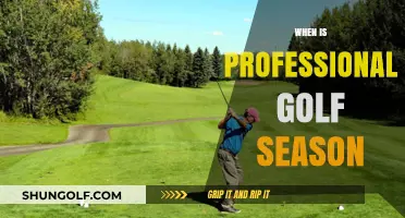 Golf Season: When the Pros Swing into Action