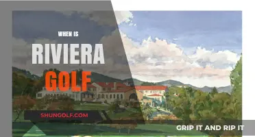 Tee Off at Riviera Golf: Dates and Details