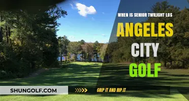 Senior Twilight Golf Hours in Los Angeles: A Complete Guide