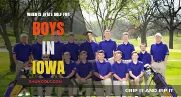 Iowa Boys' State Golf Tournament Dates: What You Need to Know