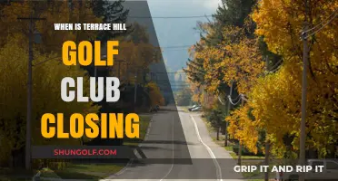 Terrace Hill Golf Club Closure Date: What You Need to Know