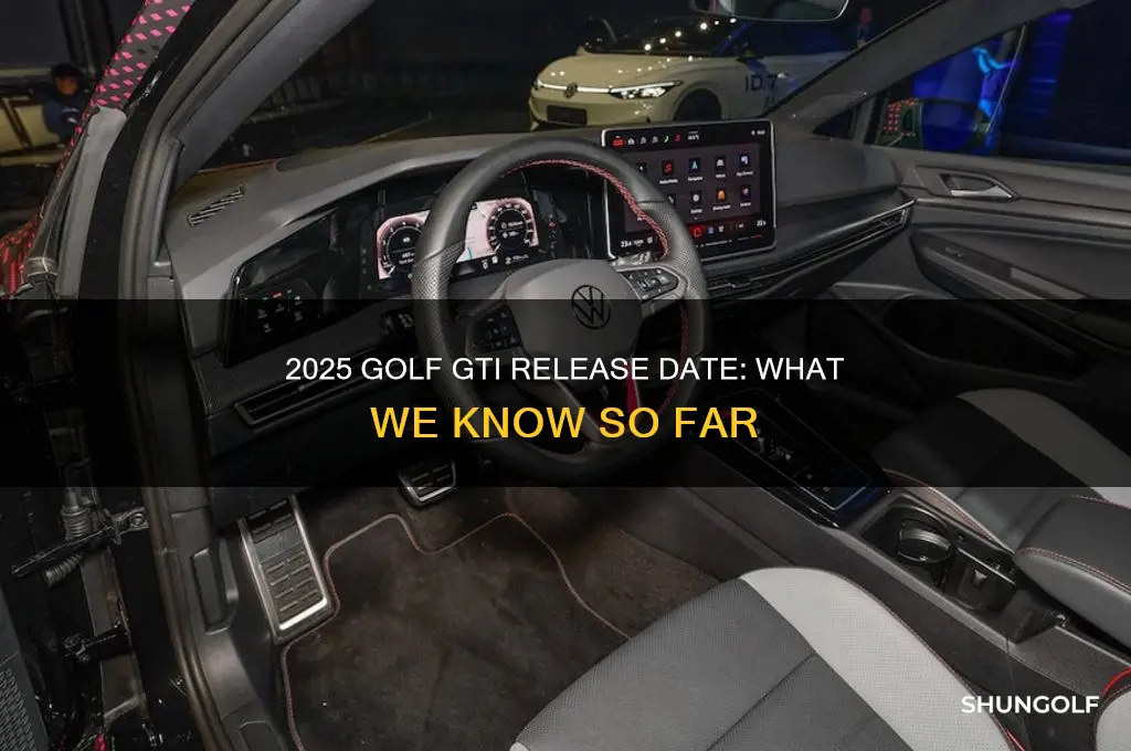when is the 2025 golf gti coming out
